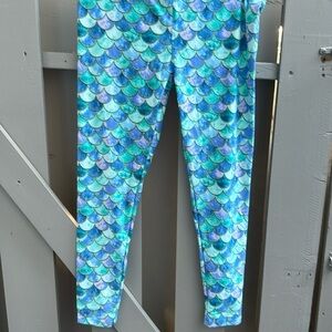 Lularoe TC mermaid print leggings